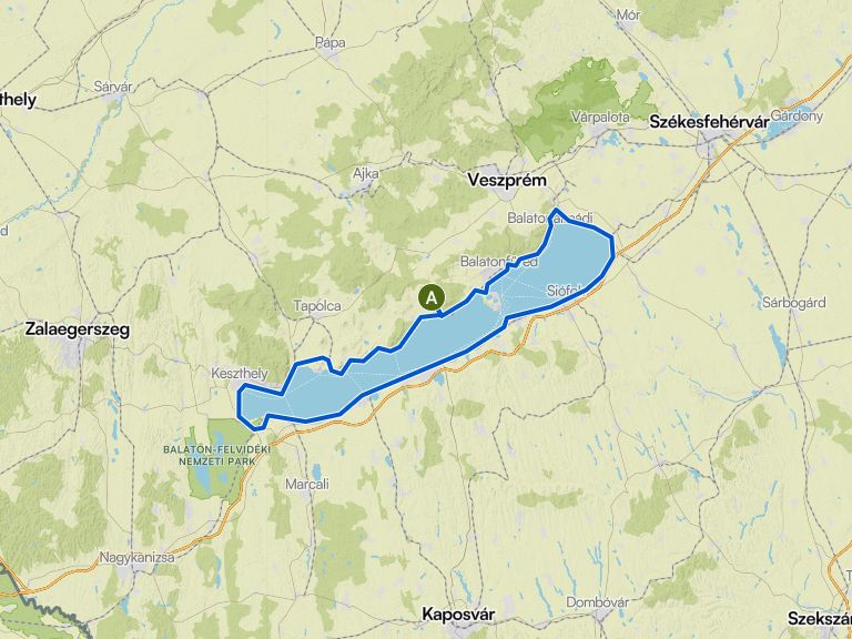 Balaton-Umrundung | Fahrradtour | Komoot